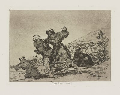 Det også. (Også dette.), pl. 43 fra serien The Disasters of War av Francisco de Goya