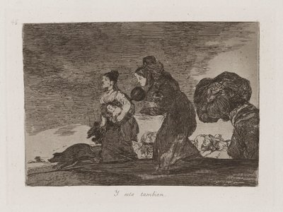 Og dette også, plate 45 fra The Disasters of War av Francisco de Goya