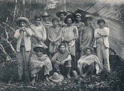 Kronede indianere, 1895 av Francisco Henszler