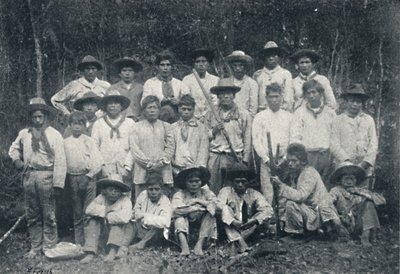 Guarani-indianere, 1895 av Francisco Henszler