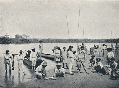 Fiske i Rio Grande, 1895 av Francisco Henszler