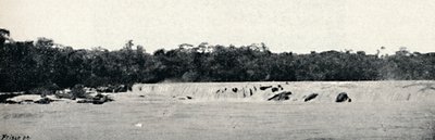 Salto Grande Rio Paranapanema, 1895 av Francisco Henszler