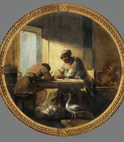Handelsallegori, malt for palasset til dronningens favoritt Manuel de Godoy … (maleri på lerret) av Francisco Jose de Goya y Lucientes