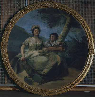 Allegory of agriculture, ca. 1805 (tempera på lerret) av Francisco Jose de Goya y Lucientes