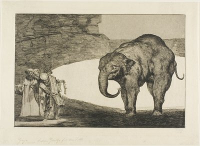 Animal Folly, fra Disparates av Francisco Jose de Goya y Lucientes