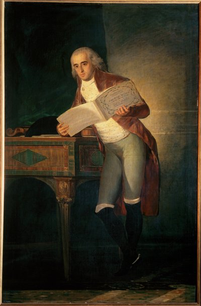 Don Jose Alvarez de Toledo y Gonzaga, markis av Villafranca og hertug av Alba (maleri på lerret) av Francisco Jose de Goya y Lucientes