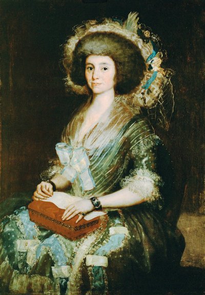 Dona Isabel Lobos de Porcel (olje på lerret) av Francisco Jose de Goya y Lucientes