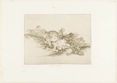 It Always Happens, plate åtte fra The Disasters of War av Francisco Jose de Goya y Lucientes