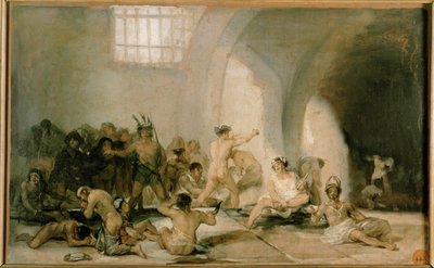 Galesykehus (maleri på lerret) av Francisco Jose de Goya y Lucientes