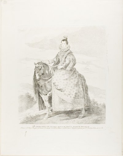 Margaret av Østerrike av Francisco Jose de Goya y Lucientes