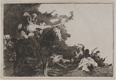 De er ikke enige fra "Disasters of War" av Francisco de Goya