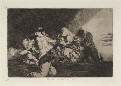 Man kan ikke se på av Francisco Jose de Goya y Lucientes