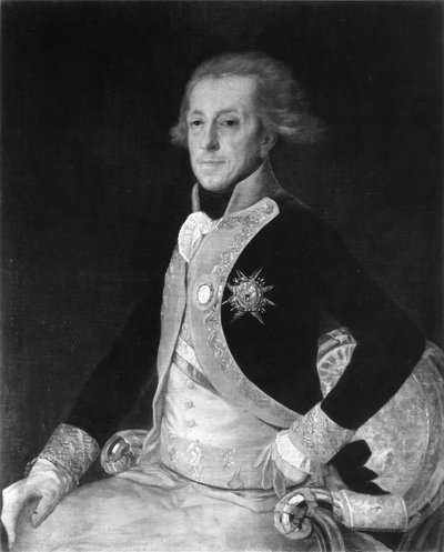 Portrett av general Ricardos av Francisco Jose de Goya y Lucientes