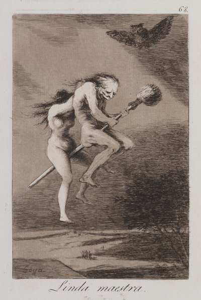 Flott lærer! (Linda maestra!) av Francisco de Goya