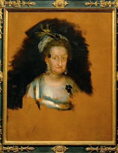 Dronning Maria Luisa av Spania … (maleri på lerret) av Francisco Jose de Goya y Lucientes