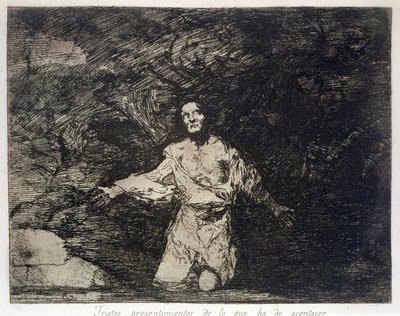 Triste forvarsel om hva som skal komme, plate 1 av 