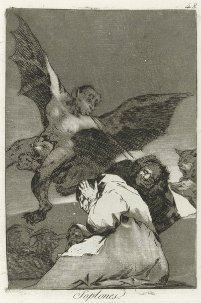 Snitches, Los Caprichos av Francisco de Goya