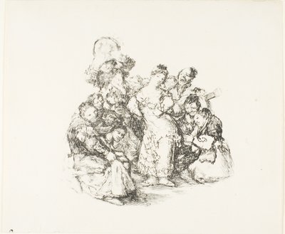Den andalusiske dansen av Francisco Jose de Goya y Lucientes