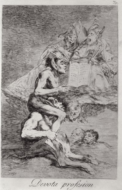 The Devout Profession, plate 70 av 