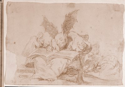 The Disasters of War: Against the common good (forberedende tegning av Francisco de Goya