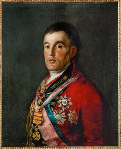Hertugen av Wellington, malt 1814 (olje på lerret) av Francisco Jose de Goya y Lucientes