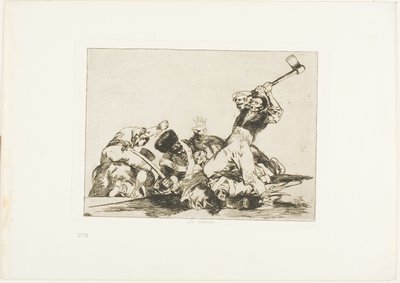 The Same, plate tre fra The Disasters of War av Francisco Jose de Goya y Lucientes