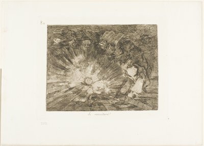 Will She Rise Again?, plate 80 fra The Disasters of War av Francisco Jose de Goya y Lucientes