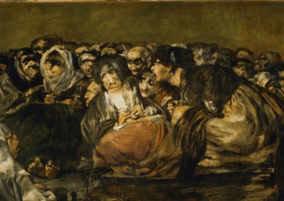 Heksesabbaten … (maleri på lerret) av Francisco Jose de Goya y Lucientes