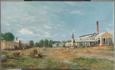 Hacienda La Fortuna, 1885 av Francisco Manuel Oller