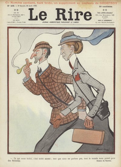 Illustrasjon for Le Rire av Francisco Sancha y Lengo