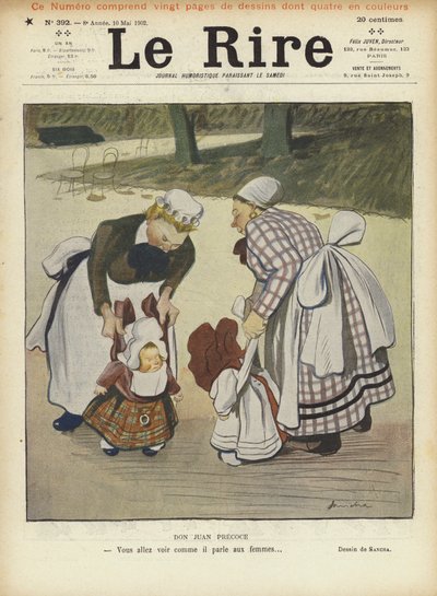 Illustrasjon for Le Rire av Francisco Sancha y Lengo