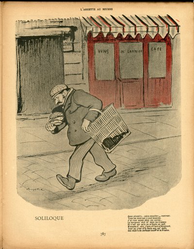 L'Plate au beurre, nummer 47, satirisk i farger av Francisco Sancha y Lengo