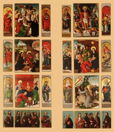 Altertavle av Santa Ana av Francisco de Comontes