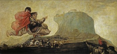 Asmodea eller Fantastic Vision av Francisco de Goya