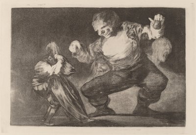 Bobalicon (Simpleton) av Francisco de Goya