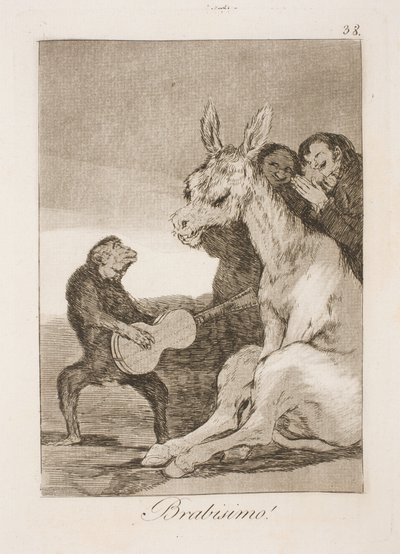 Bravissimo (Charles IV og Godoy) av Francisco de Goya