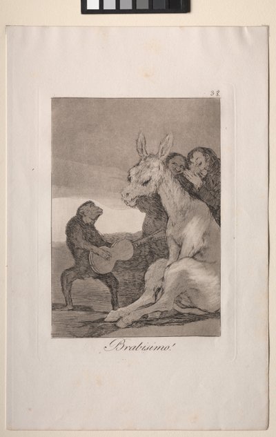 Caprices: Bravo! av Francisco de Goya