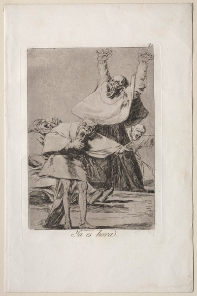 Caprichos: Det er på tide av Francisco de Goya