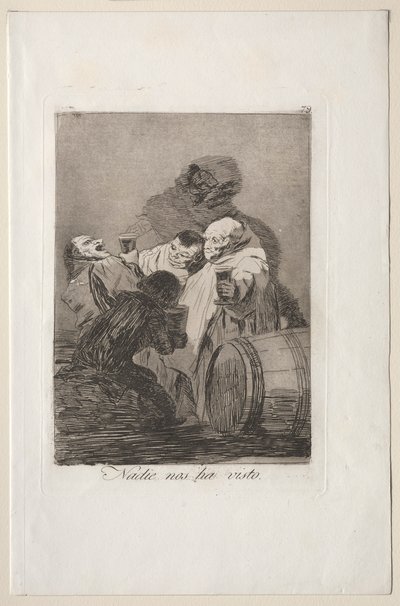 Caprichos: Ingen har sett oss av Francisco de Goya