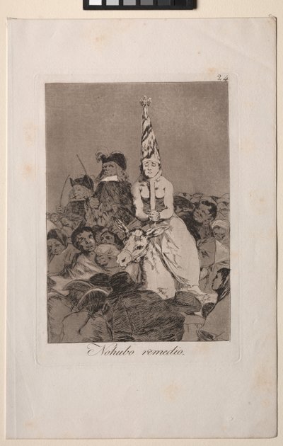 Caprichos: Ingenting kunne gjøres med det av Francisco de Goya