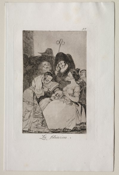 Caprichos: Filiasjonen av Francisco de Goya