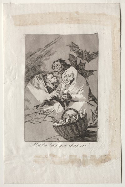 Caprichos: Det er mye å suge av Francisco de Goya