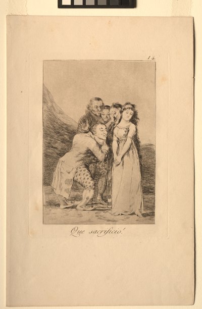 Caprichos: For et offer!. av Francisco de Goya