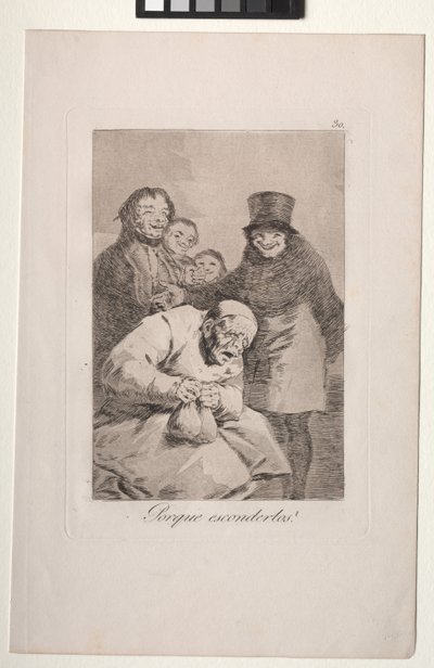 Caprichos: Hvorfor skjule dem? av Francisco de Goya