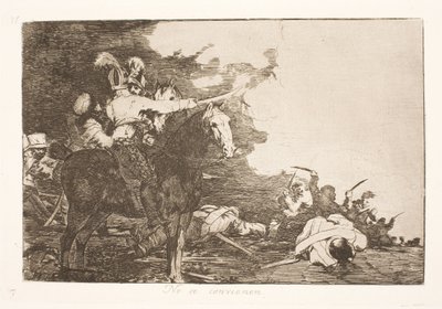 De kan ikke bli enige (17) av Francisco de Goya