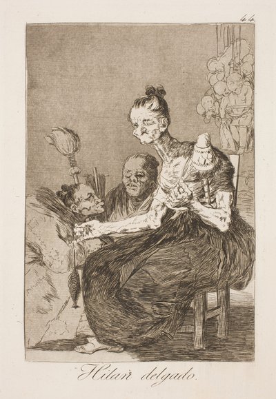 De spinner vakkert av Francisco de Goya