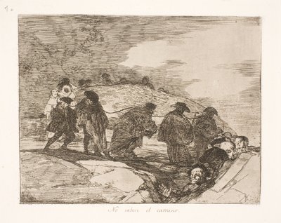 De vet ikke hvor (70) av Francisco de Goya