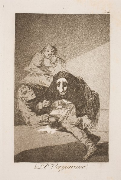 Den skamløse av Francisco de Goya