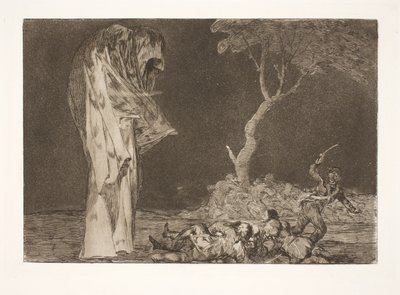 Den tåpelige frykten (ikke miste rykte på grunn av frykt) av Francisco de Goya