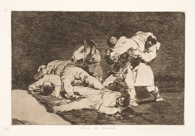 Det vil være det samme (21) av Francisco de Goya